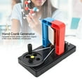 thumbnail image 3 of Generator Teaching Model, Armature Rotor Stable Structure Easy  PVC Material Hand Crank Generator  for School Physical Experiment, 3 of 7