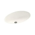 thumbnail image 7 of Swan UL-1613-010 Swanstone 16" x 5.625" Undermount Oval Bathroom Sink with Overflow, Available in Various Colors, 7 of 7