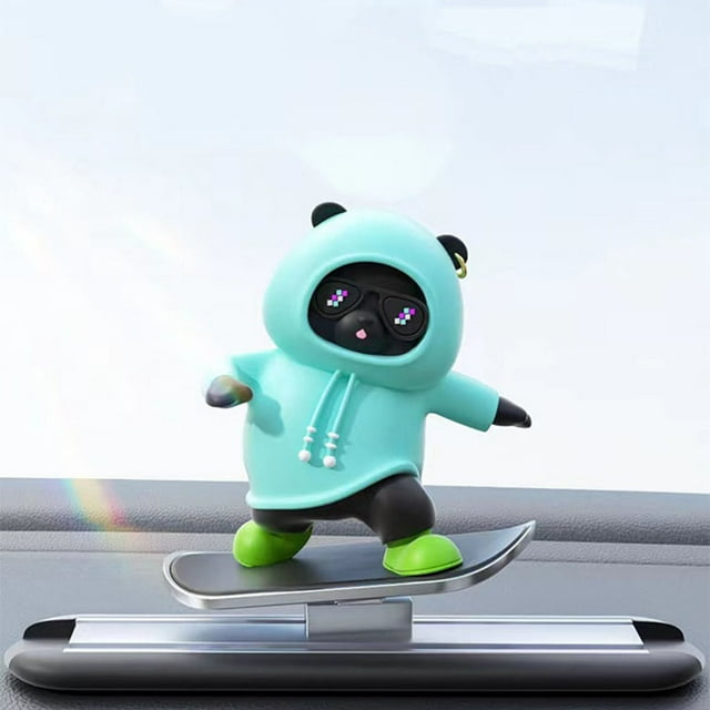 Car Bear Ornaments Cute Scooter Power Bear Car Interior Supplies Home Decoration Supplies