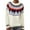 A02-Red, variant on Womens Fair Isle Sweater Argyle Iceland Norway Sweaters Fairisle Pattern Crewneck Long Sleeve Loose Pullover Jumper Top,A02-Red,S