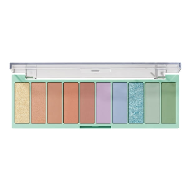 Paleta de sombras de ojos e.l.f. Perfect 10 Ten Ultrapigmentada