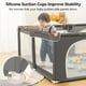 thumbnail image 2 of Playpen COMOMY Playard extra grande de 200 x 180 cm con accesorios, 2 of 7