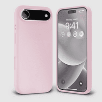 Entronix Silicone Case Designed for iPhone 17 Air Liquid Silicone Case, Shockproof Slim, Light Pink