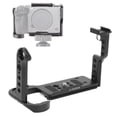 thumbnail image 1 of Camera Cage Stabilizer Rig, Stable Camera Cage 1/4in 3/8in Screw Holes  For FX30, 1 of 8