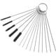 thumbnail image 1 of Kit de herramientas limpiador de chorro de suciedad de carbono para carburador, agujas de limpieza con cepillos para motocicleta, ATV, ciclomotor, soldador, espray de motosierra, 15 Uds., 1 of 7