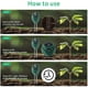 thumbnail image 5 of Mida la humedad, la luz y el pH para plantas saludables, herramienta para jardín, césped y granja en interiores y exteriores, ideal para principiantes y expertos Kit de prueba de suelo 3 en, 5 of 7