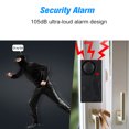 thumbnail image 2 of Yeacher Wireless Remote Control Vibration Alarm Home House Door Window Car Sensor Detector, 2 of 7