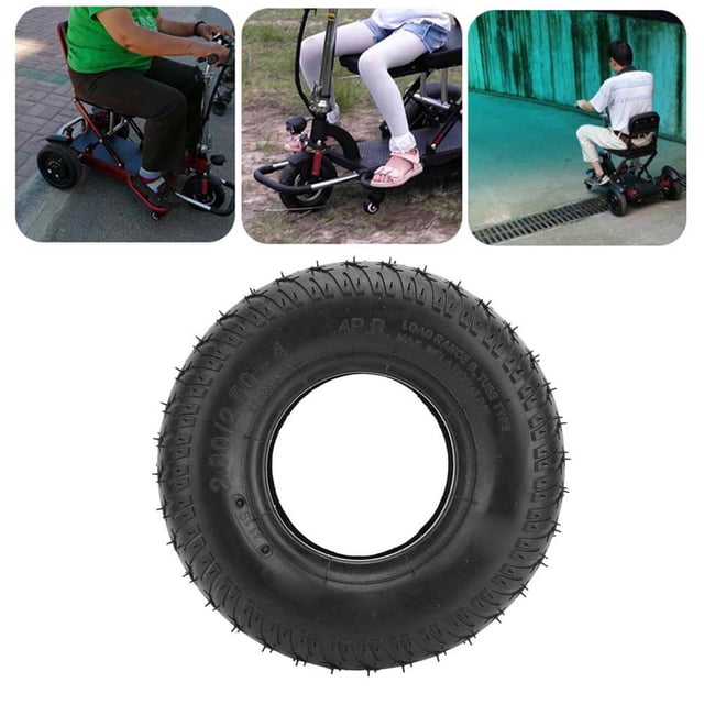 Acesorio de Scooter de Movilidad, Mano de Obra de Precisión Estable 2.80/2.50-4 Neumlicos para scooter de Movilidad para electro-triciclo