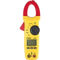 Gardner Bender Sperry Instruments DSA500A Digital Snap-Around Clamp Meter, 5 Function, 9 Range, 400-600V AC/DC, with Case, Measures Outlet & Panel Voltage, Yellow