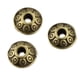 thumbnail image 4 of 100 Unids de Platillo Volador de Metal Tibetano Forma OVNI Espaciadoras Hallazgos DIY Latón antiguo, 4 of 5