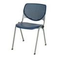 thumbnail image 2 of KFI Studios KOOL Armless Stacking Chair, 400lb Capacity, Brownstone, 2 of 5