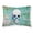 Day Of The Dead Teal Skull, variant on Day of the Dead Teal Skull Fabric Standard Pillowcase