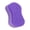 Purple, variant on Tuscom Sky Blue Kitchen Scrub Sponge Non Scratch Scouring Pad for Dishes Pots Pans 2 Layer Household Cleaning Wipe