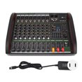 thumbnail image 2 of Mezclador De Audio Profesional, Sistema De Consola De Placa De Sonido De 8 Canales Con Efectos DSP E Interfaz De Audio USB, Mezclador De DJ Digital Para Karaoke, Estudio, 2 of 7