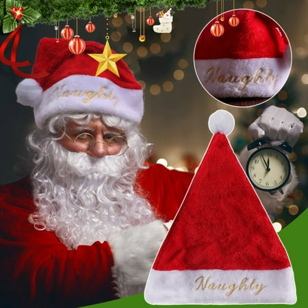 

Event Table Runner Party Decor Vendor Event Supplies Display Stand for Art Christmas Decoration Adult Embroidered Plush Red Christmas Hat Creative Logo Holiday Christmas Santa Hats 29*39cm/15.3*11.4