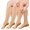 Open Toe Zipper Beige Y, variant on 3 Pairs Open Toe Zipper Copper Compression Socks for Women & Men Circulation 15-20 mmHg - Better Blood Flow, Swelling , Best Support for Medical, Running, Nursing