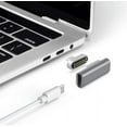 thumbnail image 4 of Magnetic USB C Type-C Adapter Side Plug Elbow 20 Pin Full Function Adapter Charging Data Transmission 4K Video, 4 of 6