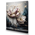 thumbnail image 2 of Designart "Pink Tulip Cascade I" Floral Tulip Canvas Print, 2 of 5