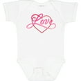 thumbnail image 3 of Inktastic Love in Red and Pink with Heart Boys or Girls Baby Bodysuit, 3 of 5