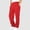 EliteGoogv#Red, variant on Men Basic Solid Color Drawstring Sweatpants Elastic Waist Side Pockets Soft Comfortable Fabric Casual Everyday Wear Streetwear Long Pants,Yellow,150