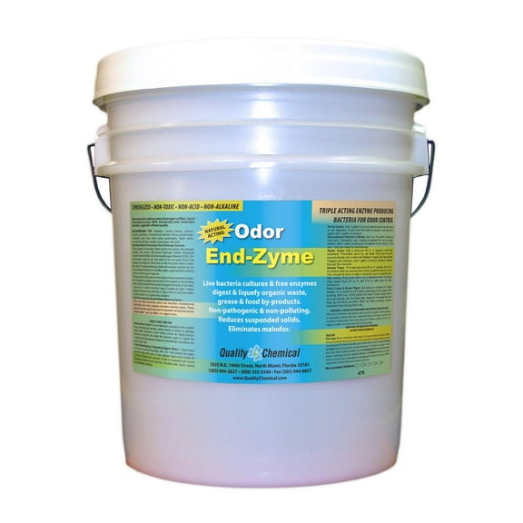 Odor End-Zyme BioStain & Odor Remover, Cleaner, Deodorizer - 5 gallon pail