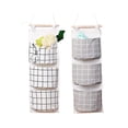 thumbnail image 1 of ziplock bag storage organizer,Wall Mounted 3 Bags Storage Bag Kitchen Supplies Systems Multilayer Bags, 1 of 4
