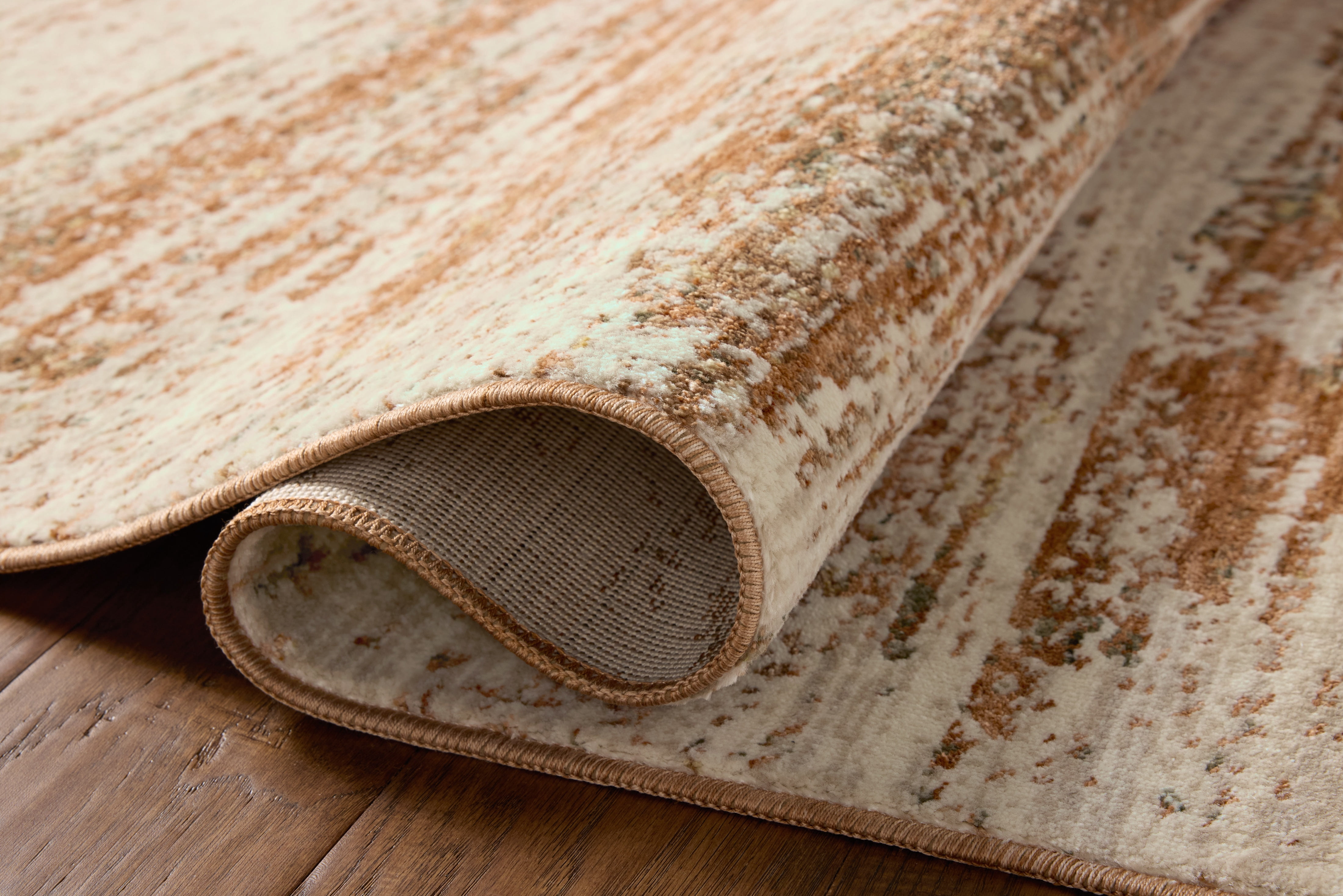 Loloi Nellie Copper / Pebble 2'-0" x 3'-0" Area Rug