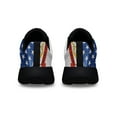 thumbnail image 4 of West Virginia State American flag Shoes Sneakers for Women Men Black Size 11, 4 of 7