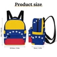 thumbnail image 2 of Flag Of Venezuela Small Backpack Cute Mini Backpacks For Woman Lightweight Daypacks, 2 of 8