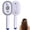 Purple, variant on Rushbat Brush, Mist And Brush For Hair, Electric Spray Air Cushion Massage Comb Self-Cleaning Hair Brush