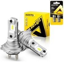 AUXITO H7 LED Headlight Bulbs 6500K White and 194 168 T10 LED Bulbs White,Total 4 Bulbs
