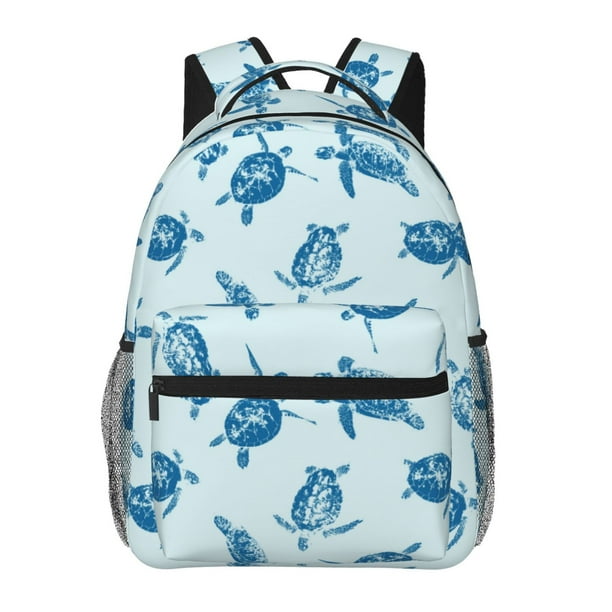 Fotbe Turtle Mochila Casual con Estampado para Escuela, Viajes y Actividades al Aire Libre - Duradera, Ligera y Cómoda