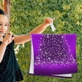 thumbnail image 6 of Purple Christmas Tree Hand Towels, Winter Night Kitchen Towel Ultra Soft and Absorbent,Decorative Fingertip Face Towel for Bathroom Hotel, 2 PCS, 28.3"x 14.4", 6 of 6