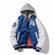 thumbnail image 4 of Autumn And Winter Varsity Jacket Men Women Thick Warm Parkas Splice S 26s, 4 of 5