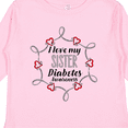 thumbnail image 4 of Inktastic I Love My Sister Diabetes Awareness Boys or Girls Long Sleeve Toddler T-Shirt, 4 of 5