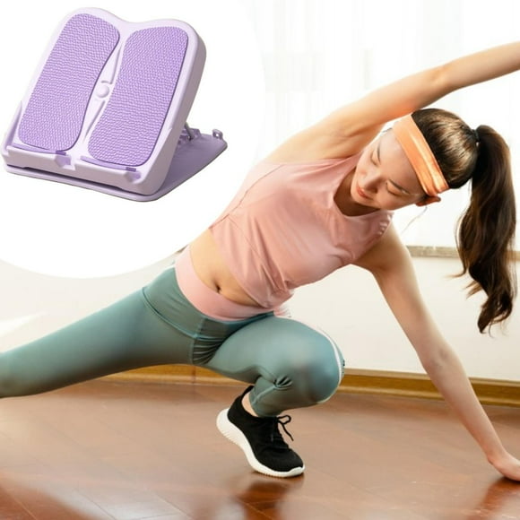 Tabla de inclinación para estiramiento de terneros para hombres para hombres Ejercicio de tobillo Pierna Estiramiento de la pierna Slant Cortadora de violeta
