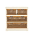 thumbnail image 3 of SAFAVIEH Jackson Country Rustic Storage Unit with 4 Drawers, Barley/Cane, 3 of 6