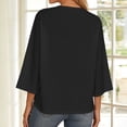 thumbnail image 3 of MAIHAN Women Tee Shirts Casual Summer Boho Tops Crew Neck Basic Tops Summer Baggy Tops Spring Fashion Outfits 2026, 3 of 6