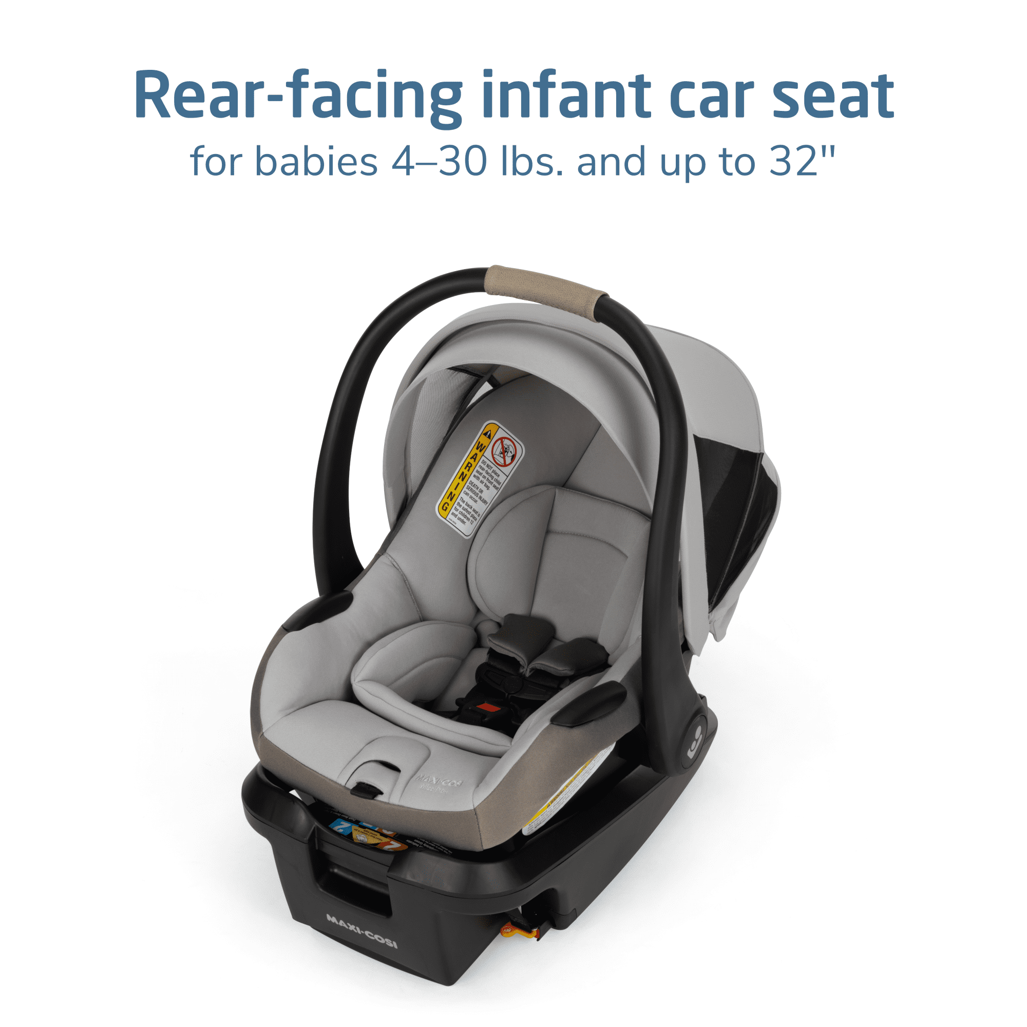 Maxi-Cosi Mico Pro+ Infant Car Seat, Oyster Shell Tan