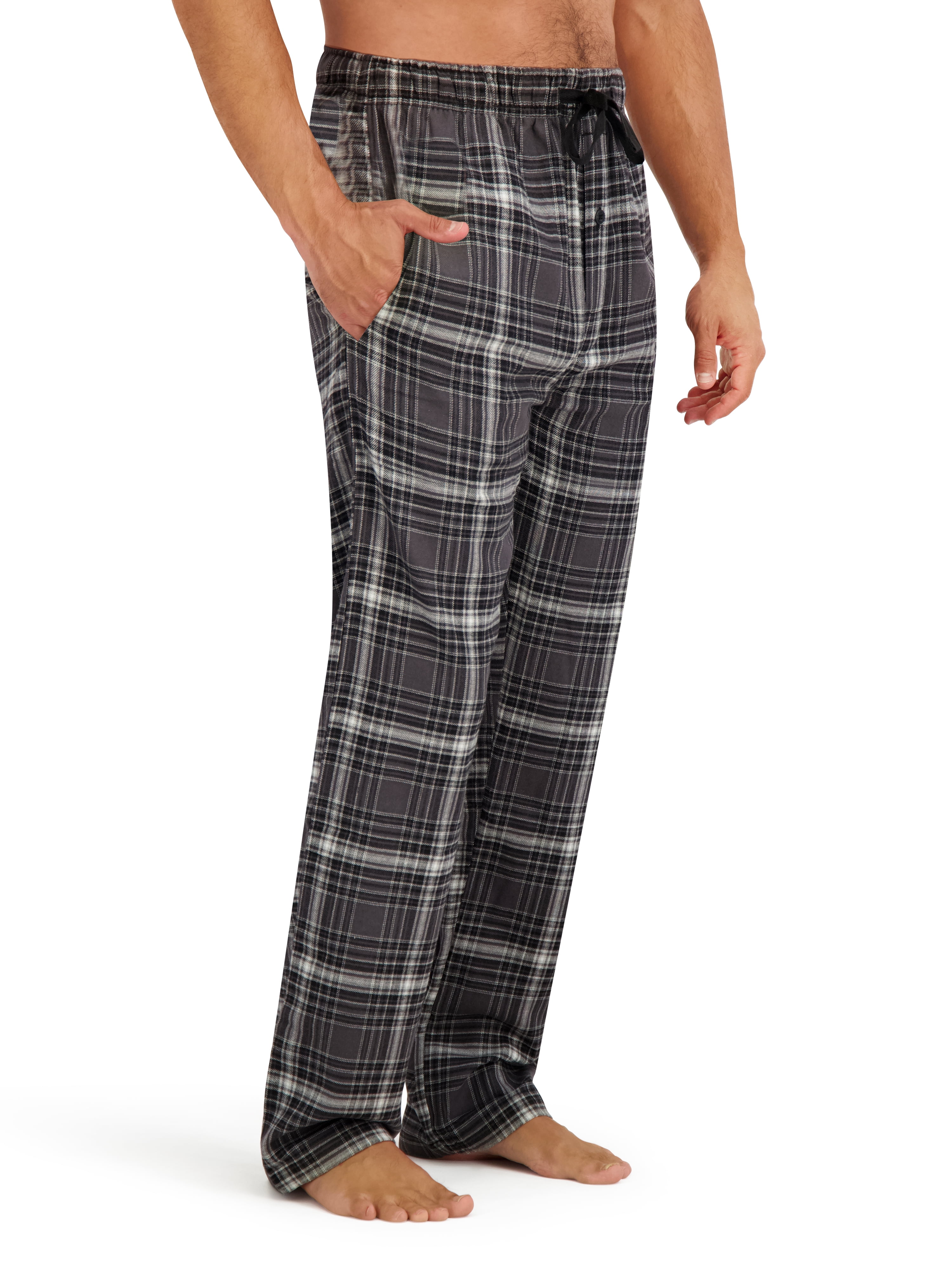 Hanes Men's 2pk Ultrasoft Flannel Sleep Pants, Sizes S-XL