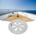 thumbnail image 4 of Couvercle de Ventilation Rond, Plaque de Ventilation Marine Facile à Installer Trous Standards en Acier Inoxydable 316 pour Yacht RV Automobile, 4 of 8