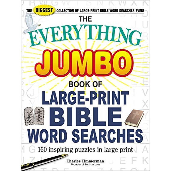 Livre Géant de Recherches Bibliques à Gros Caractères (le Tout)
