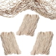 thumbnail image 1 of Novedoso paquete de 3 redes decorativas para peces de algodón natural 4E, 1 of 8