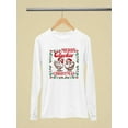 thumbnail image 3 of Merry Cluckin' Xmas - Funny Chicken Women's Long Sleeve, 3 of 4