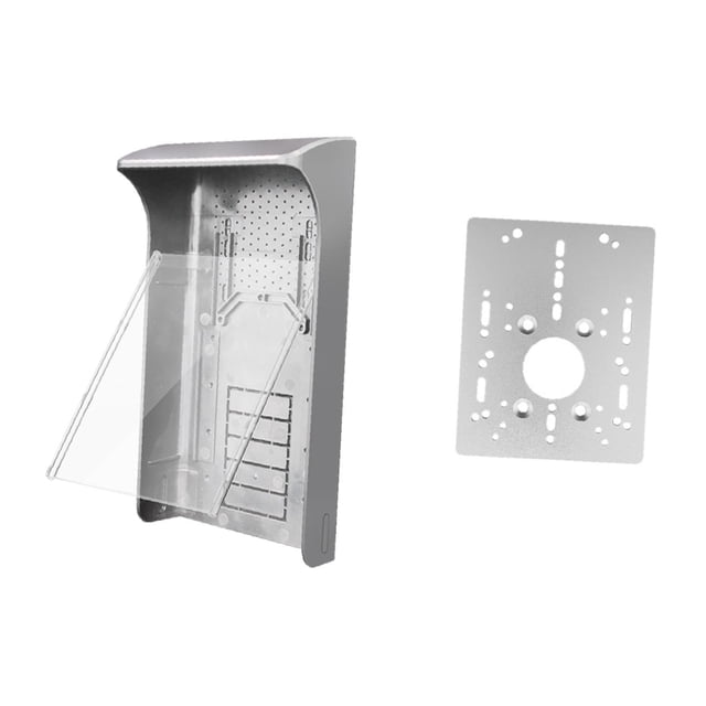 Timbre impermeable, cubierta para lluvia, accesorios exteriores, Protector de timbre a prueba de lluvia, caja protectora para timbre de puerta Gire la tapa