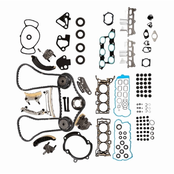 Complete Timing Chain & Head Gasket Set for 2009-2016 3.6L Chevrolet GMC Buick Enclave Models