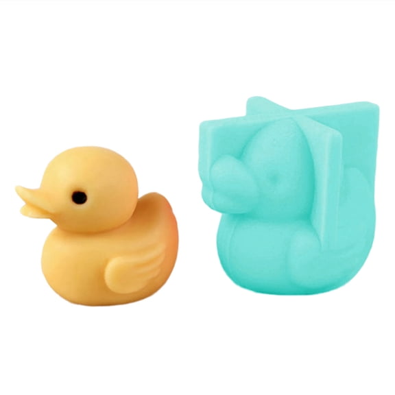 Duck Shape Silicone Molds For Making Fondant Chocolate Soap Candle Cake Baking