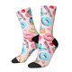 thumbnail image 1 of Fotbe Cupcakes and Donuts Calcetas Largas con Estampado para Hombre y Mujer – Calcetas de Compresión Transpirables y Elásticas, Viajar y Uso Diario Talla 5-11, 1 of 6