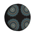 thumbnail image 1 of Fotbe Mandala Funda de Llanta de Repuesto con Estampado, Engrosada, Ajuste Universal para Jeep, Remolque, RV, SUV, Camión-16 inch, 1 of 6