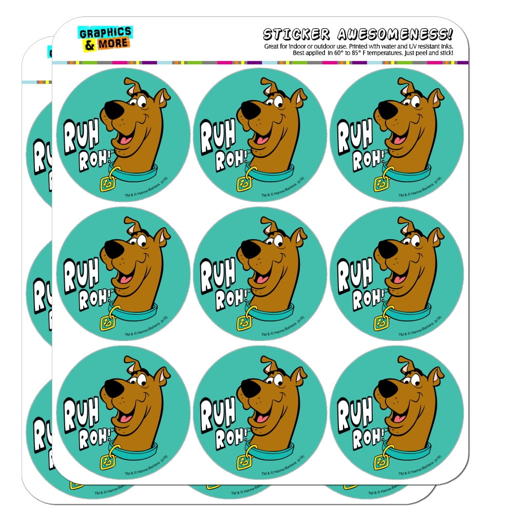 Scooby-Doo Ruh Roh Planner Calendar Scrapbooking Crafting Stickers ...
